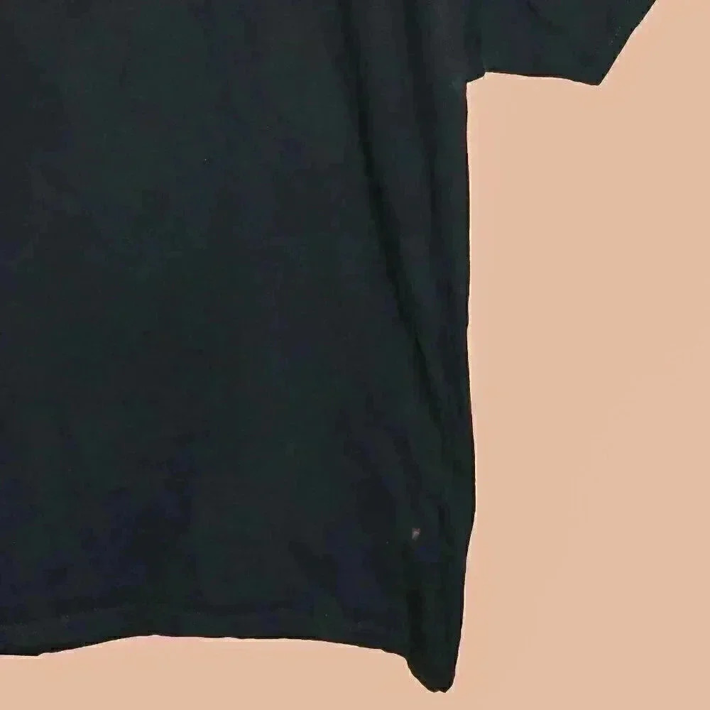 Black Hunting Crew Neck Short Sleeve Graphic Tee T-Shirt - 2XL Mens Casual Shirt - Picture 4 of 5